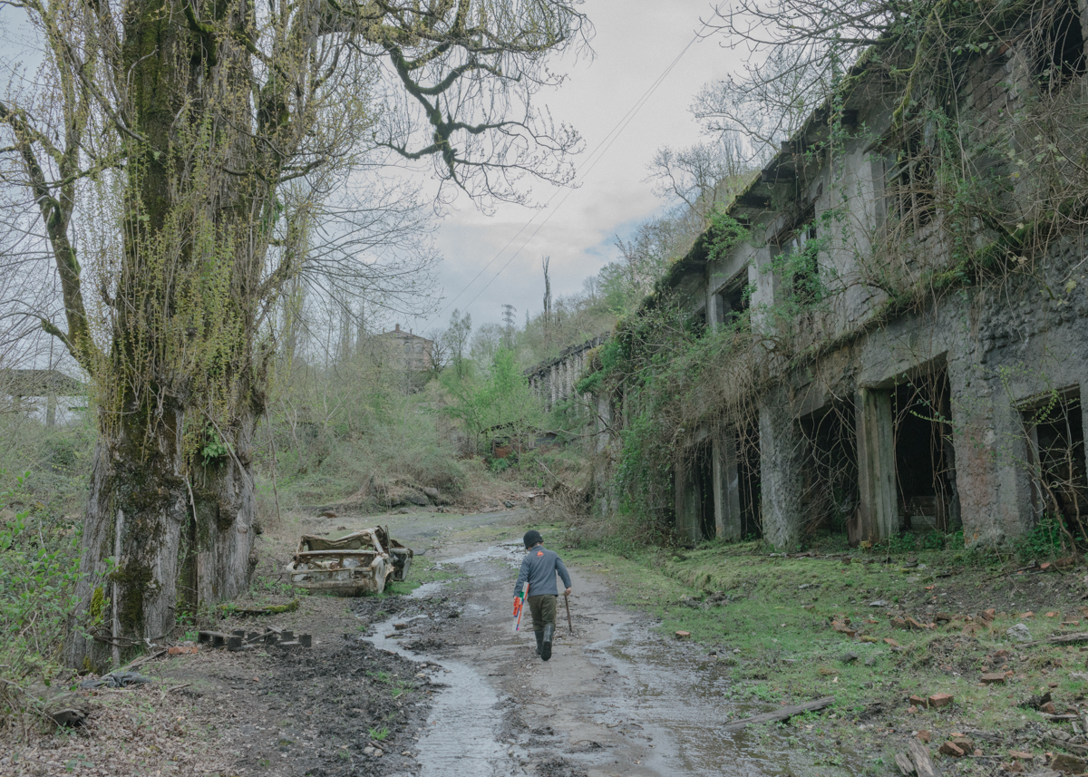 From The Land of Soul (ongoing). This project looks at the life in the once thriving mining mountain villages of the Tkuarchal region of Abkhazia