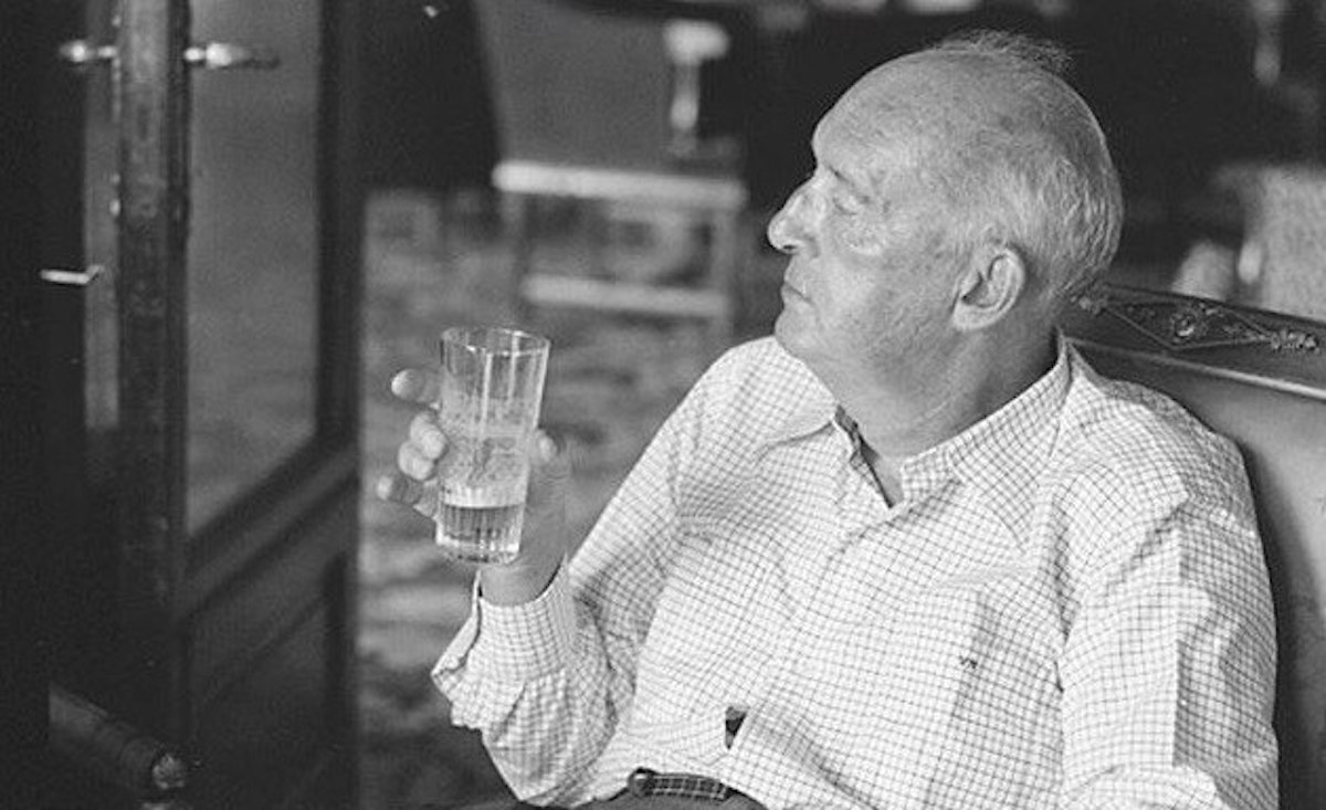 Vladimir Nabokov in Montreux, Switzerland, in 1973. Photo: vesnavfialte / Vkontakte