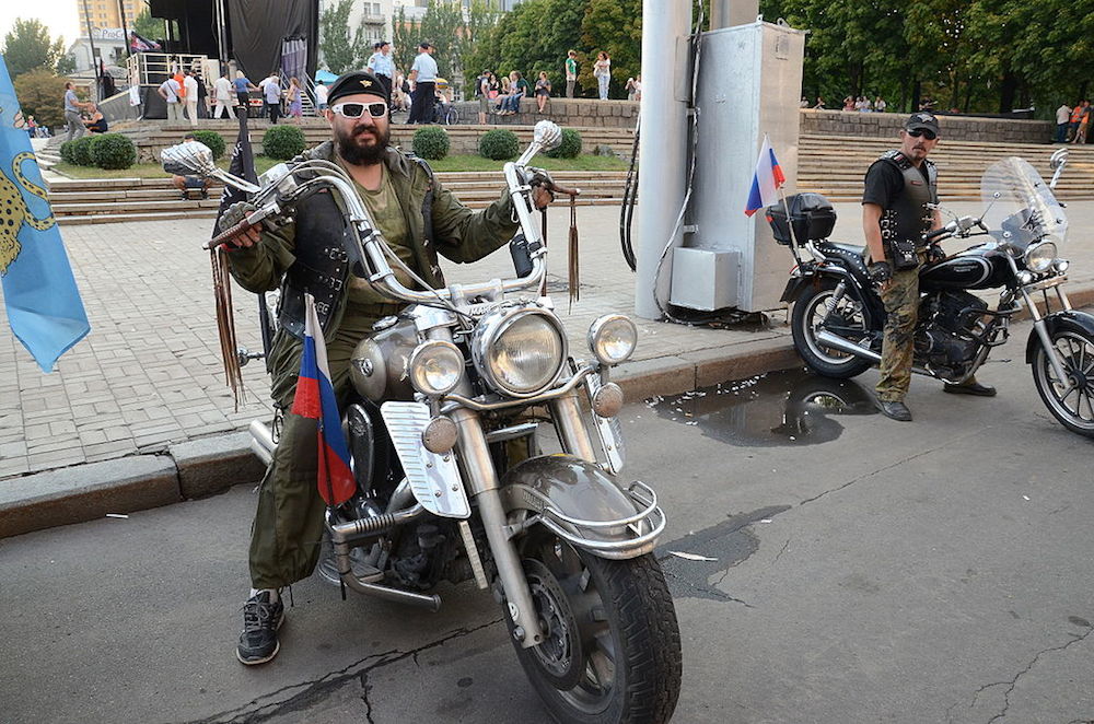 Members of the Night Wolves biker gang (Image: Andrew Butko under a CC licence)