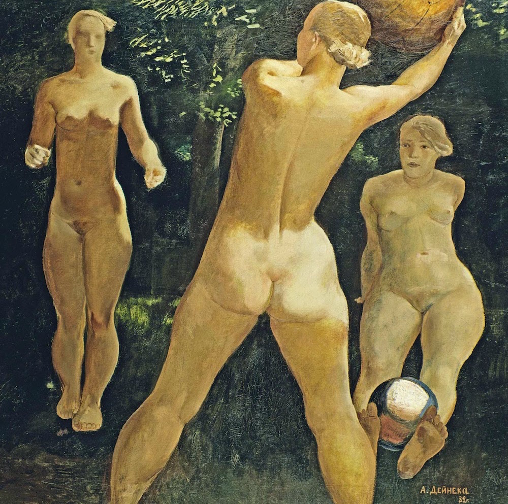 Aleksandr Deineka, 'Ballgame' (1932)