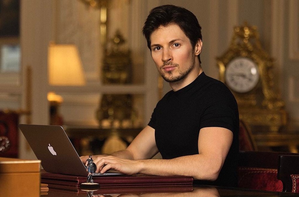 Pavel Durov in Paris in 2017. Image: Instagram / durov