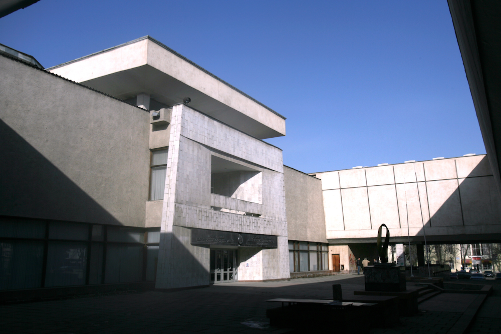 The National Museum of Fine Arts in Bishkek