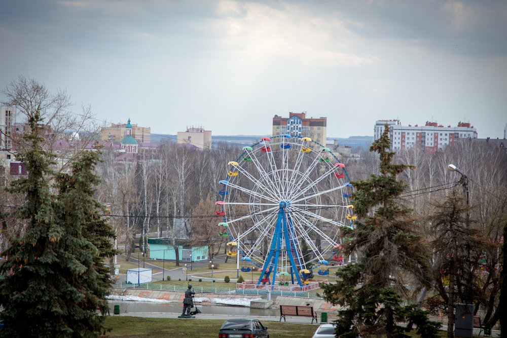 A funfair in Saransk. Image: Julian Buijzen under a CC License