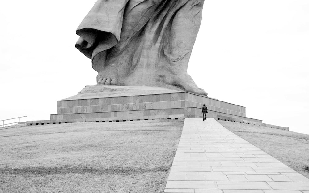 The Motherland Statue on Volgograd's Mamaev Kurgan. Image: dmitriy korzinin under a CC License
