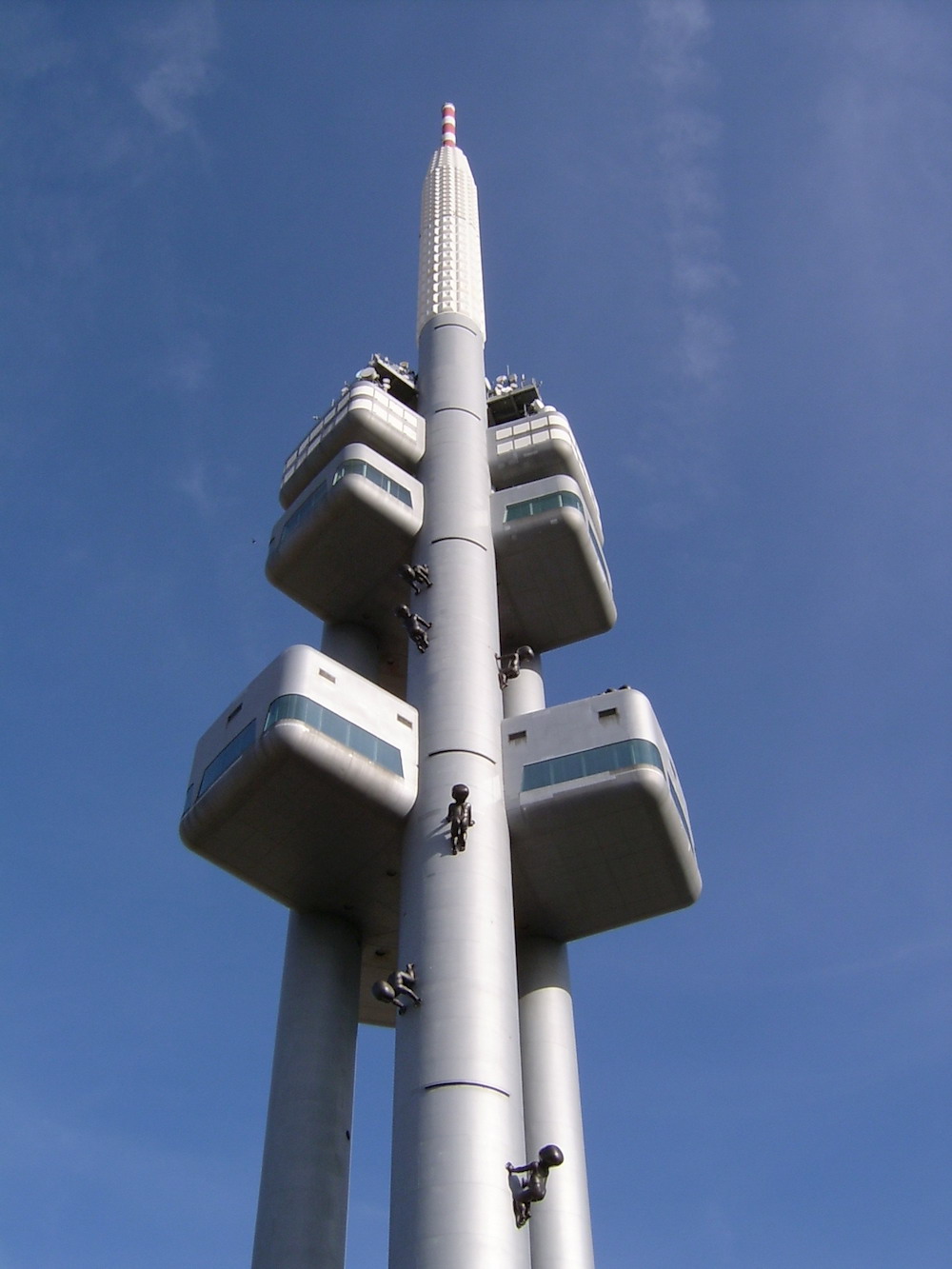 Žižkov TV Tower. Image: Norbert Požár under a CC License