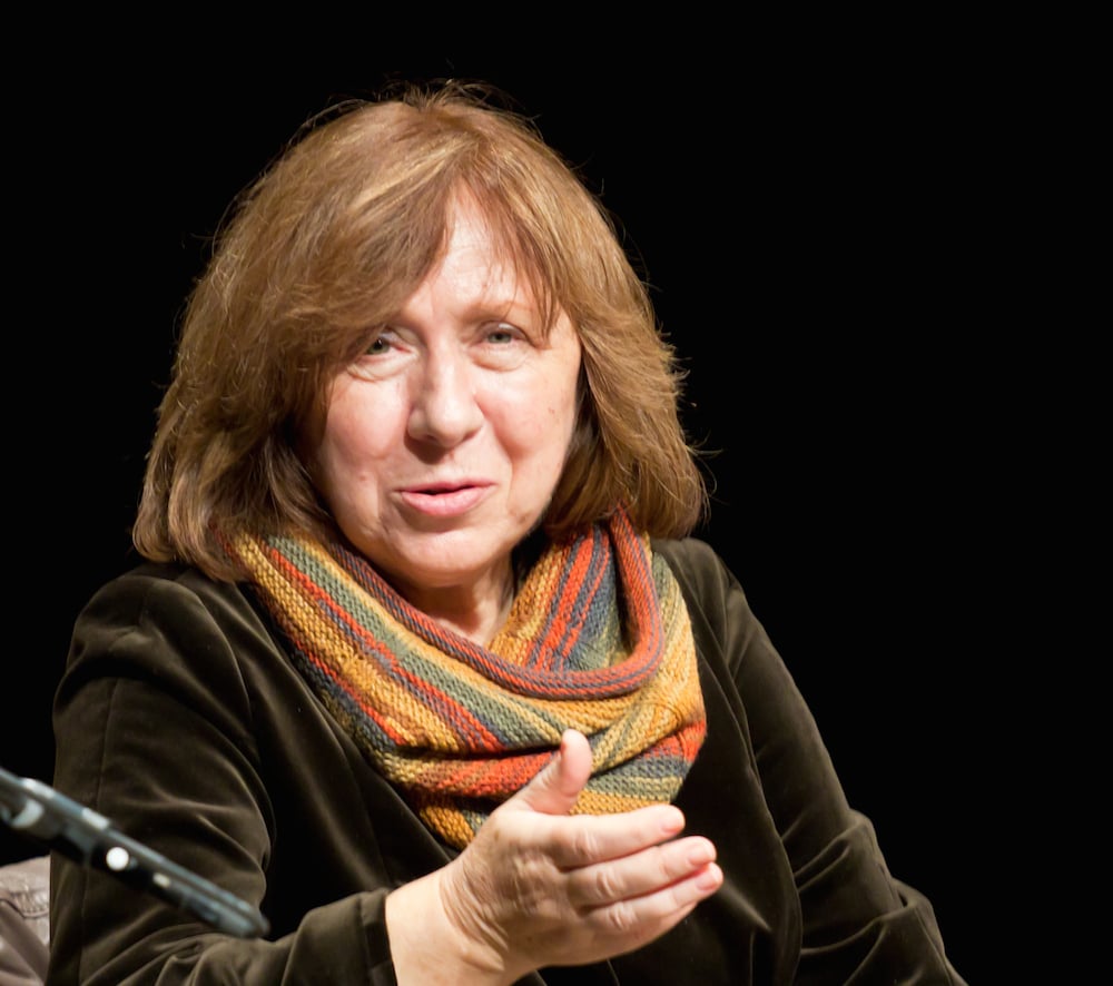 Svetlana Alexievich’s next book is on ‘revolution with a woman’s face’ in Belarus