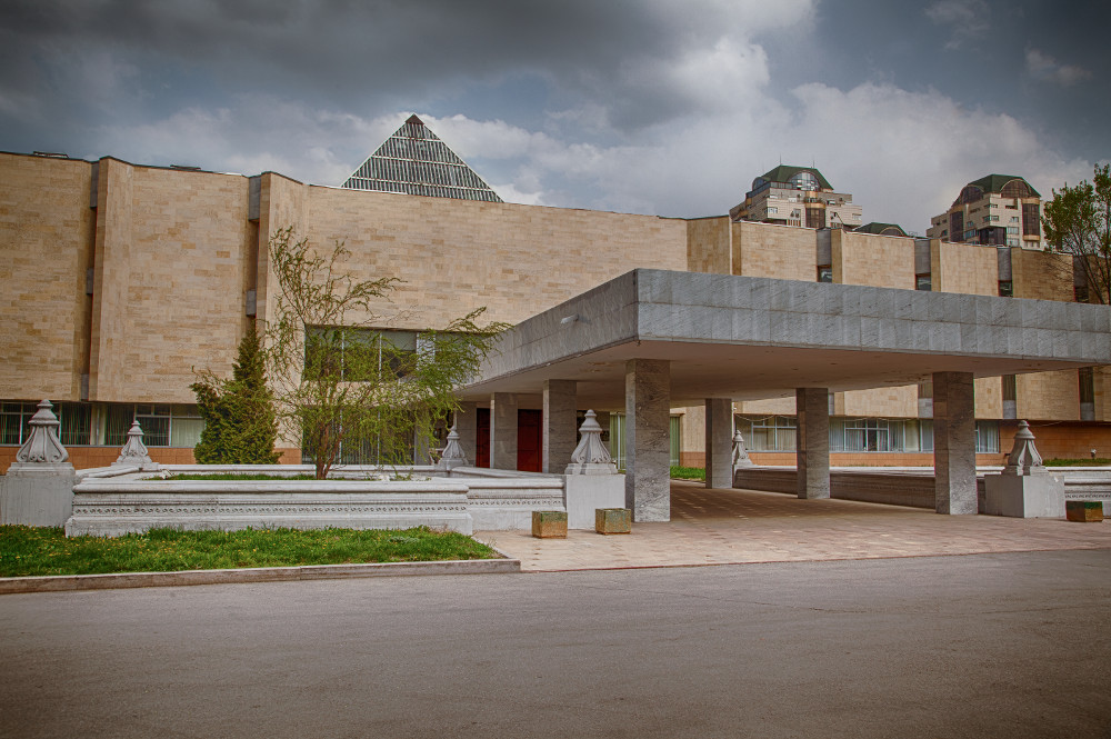 The main building of the Kasteyev State Museum of Arts. Image: Kasteyev State Museum/Facebook