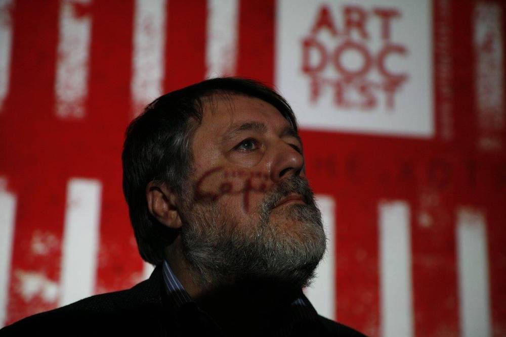 Vitaly Mansky at ArtDokFest in 2017. Image: artdocfest / Facebook