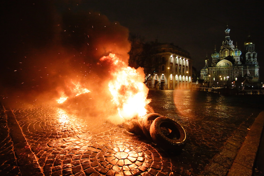 Liberty, St Petersburg (2014) Photograph: Maxim Zmeev