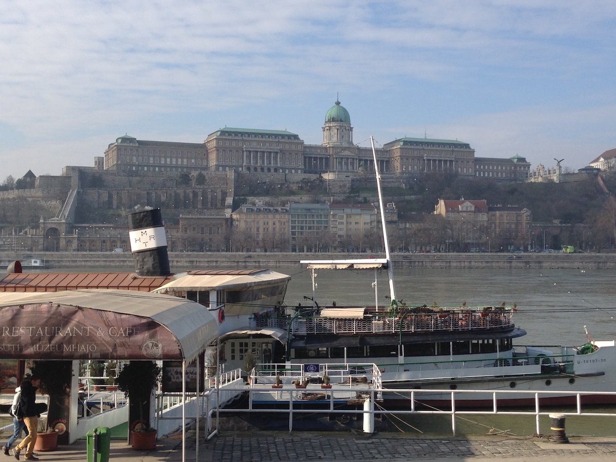 View of Castle Hill across the Danube. Photo: Heather Cowper under a CC license
