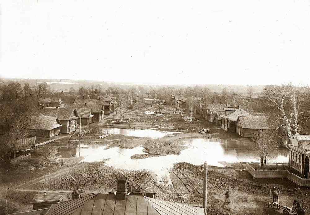 Monastyrka village, the site of Avtozavod, in the 1920s