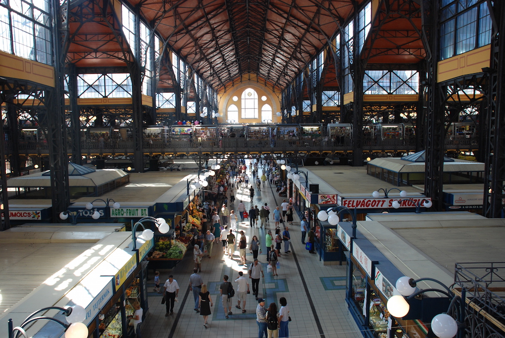 The Budapest Central Market Hall. Image: Blake Lennon under a CC licence