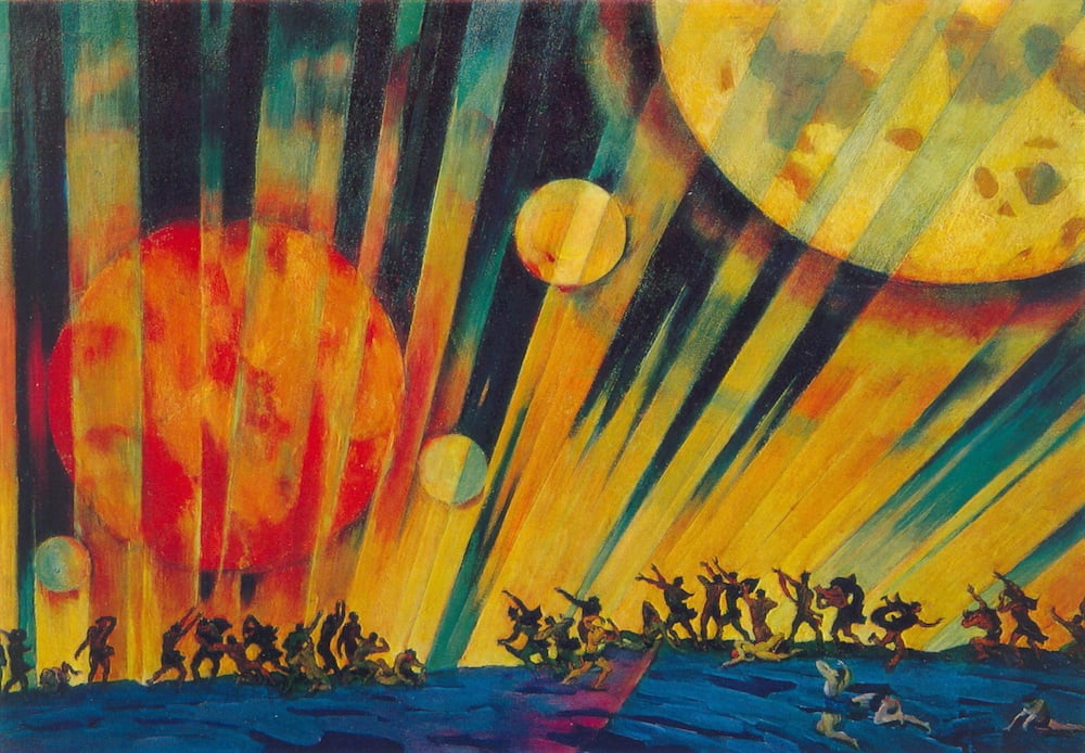 New Planet, Konstantin Yuon (1921)