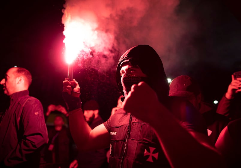 Right-wing Georgian protesters descend on the premiere of Sweden's queer Oscar entry And Then We Danced