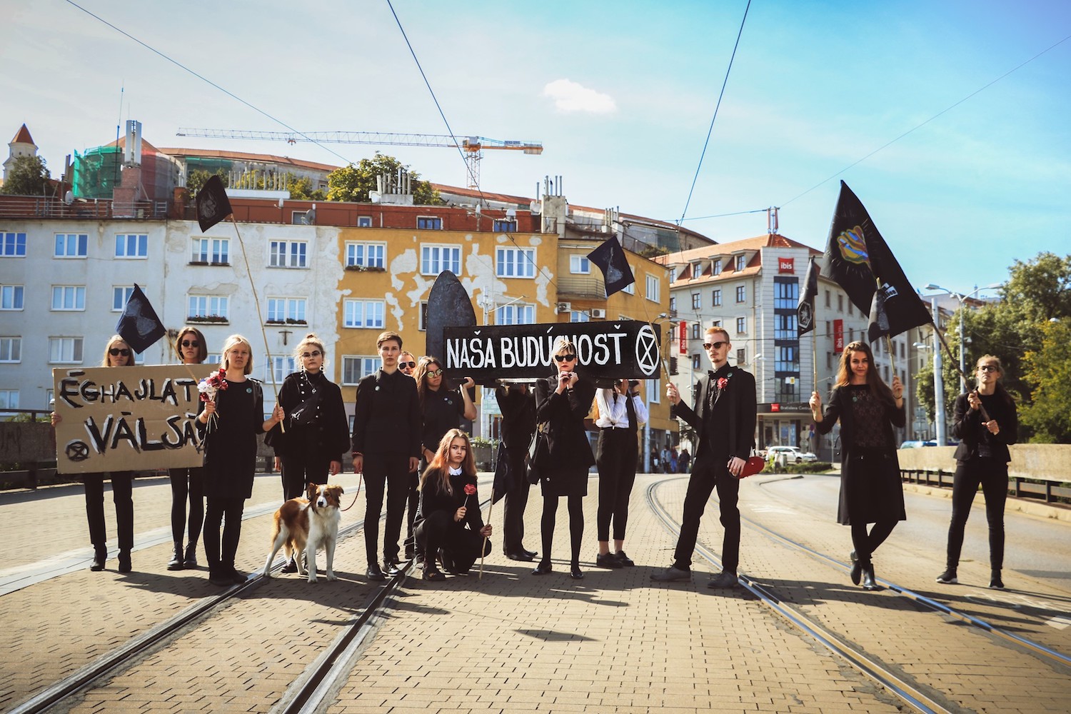 Protest in Bratislava