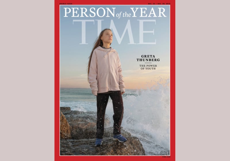 Evgenia Arbugaeva’s portrait of Greta Thunberg for Time’s Person of the Year is a celebration of courage