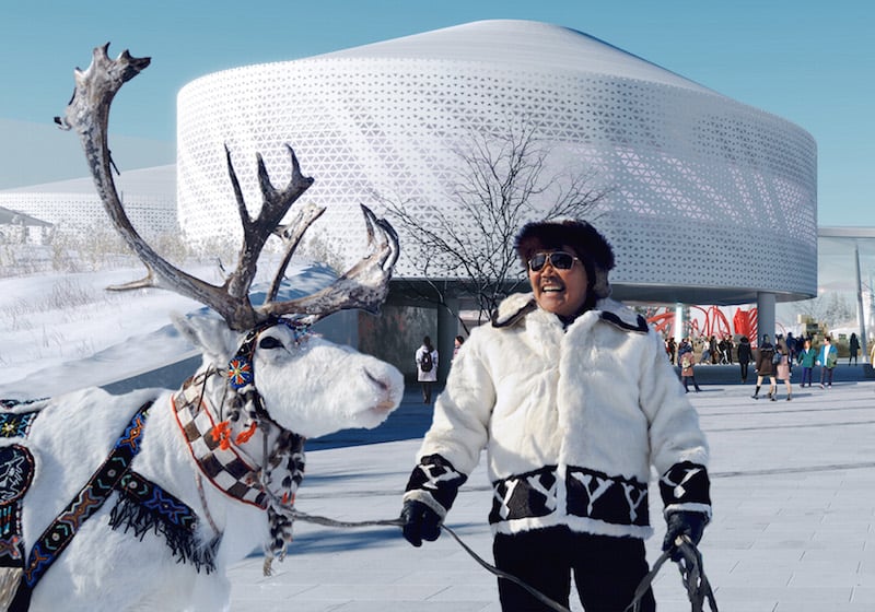 Yakutsk is getting an award-winning educational park inspired by its permafrost cityscape