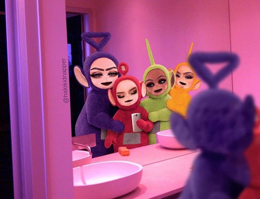 This artist reimagined the Teletubbies as Kardashian wannabes, and we just can’t get enough