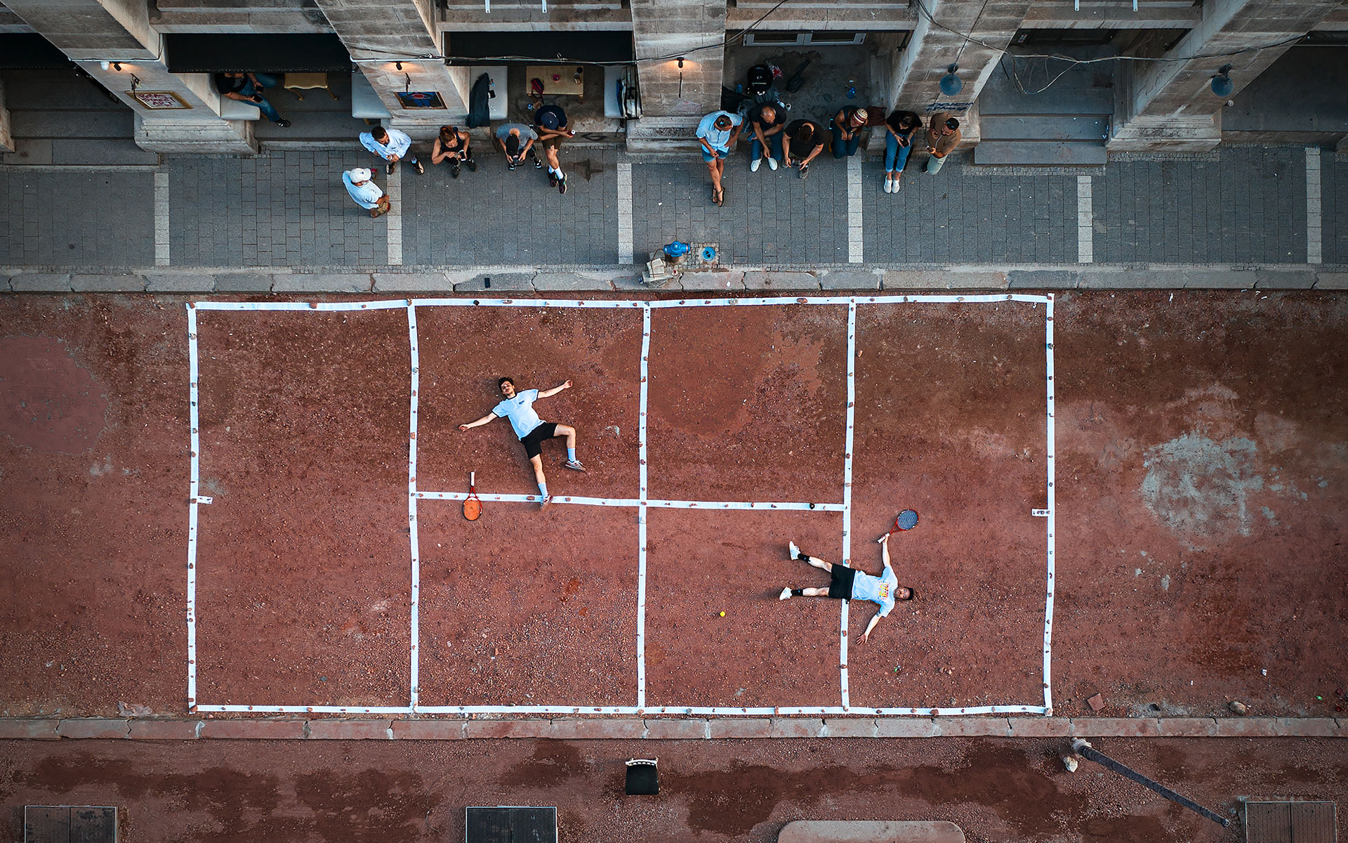 Anyone for tennis? In Sofia, locals are finding creative ways to save the city centre