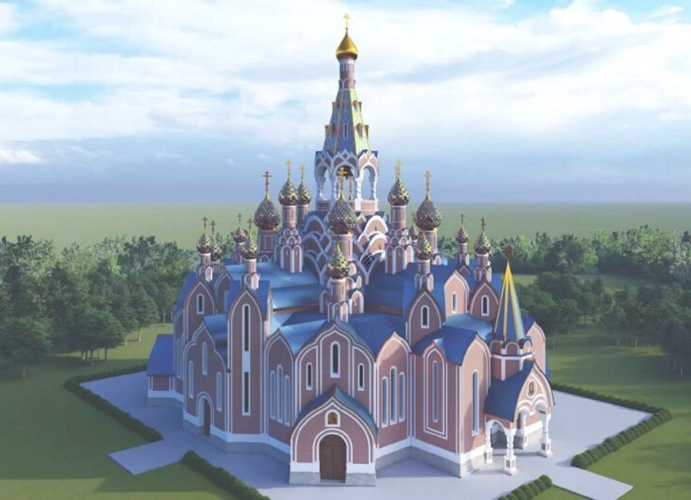Extravagant Orthodox cathedral to be built on Moscow State University Campus