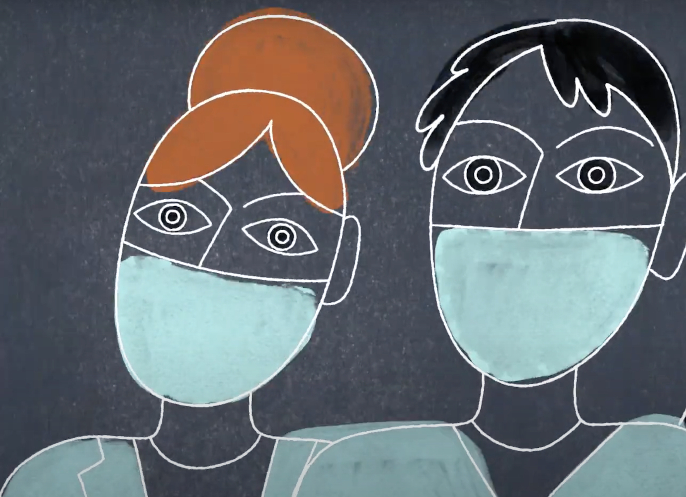 A moving animation pays homage to Britain’s migrant medical staff