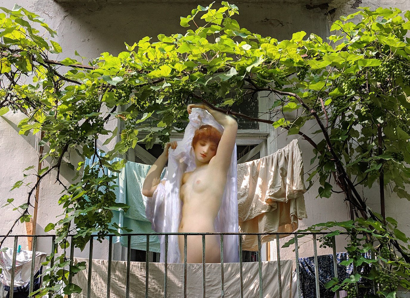 They walk among us: angels and muses come to life in Kyiv in these Instagram collages 