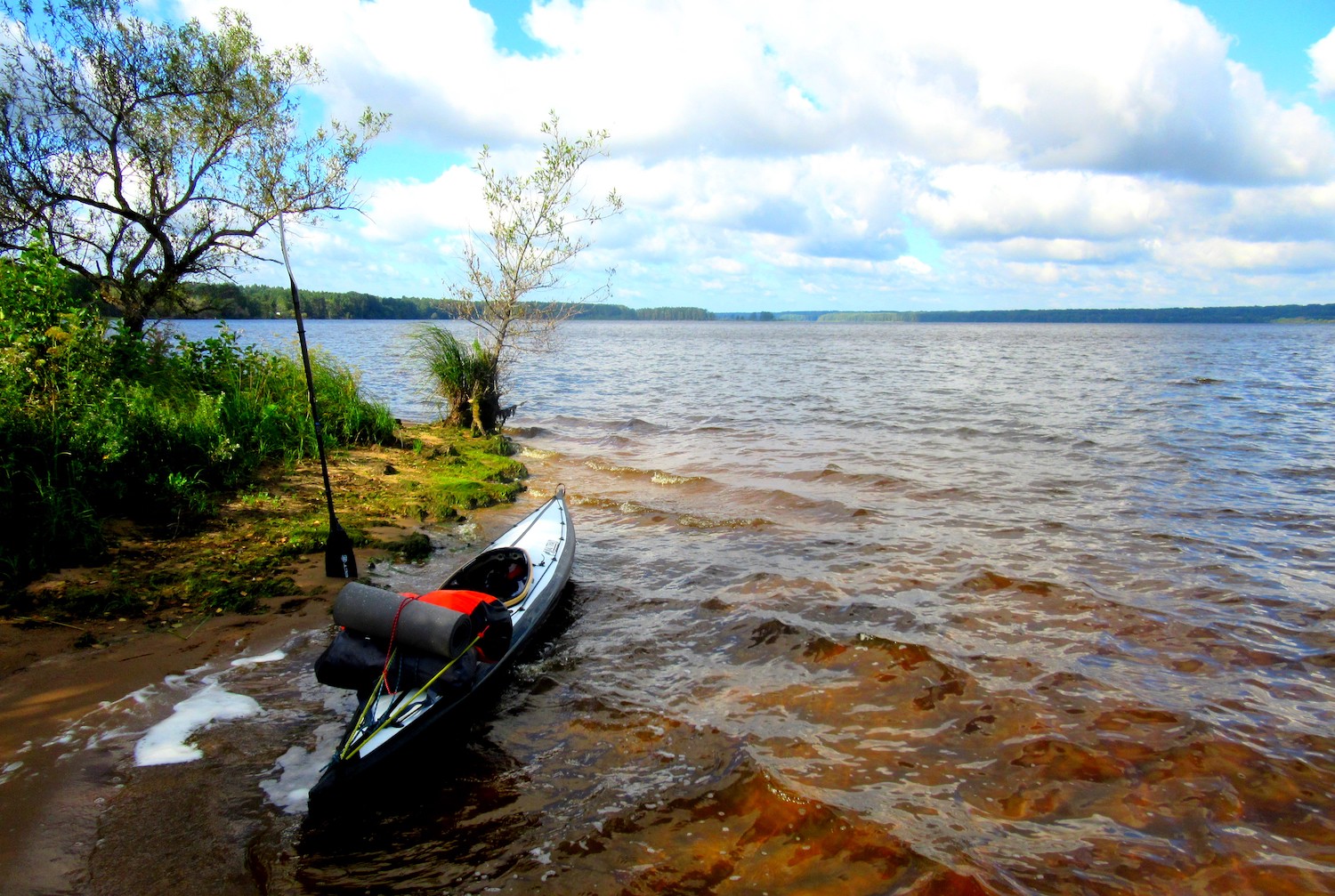 The Upper Volga in Lake Sterzh