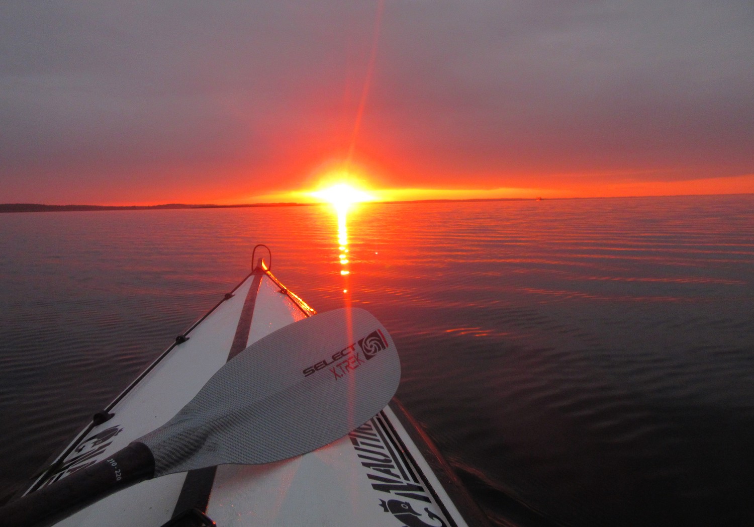 Sunset on the Volga