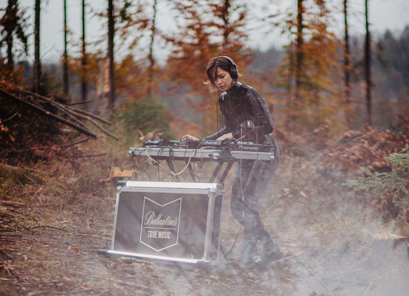 Listen to DJ Nastia’s techno set from deep in Ukraine’s Carpathian mountains