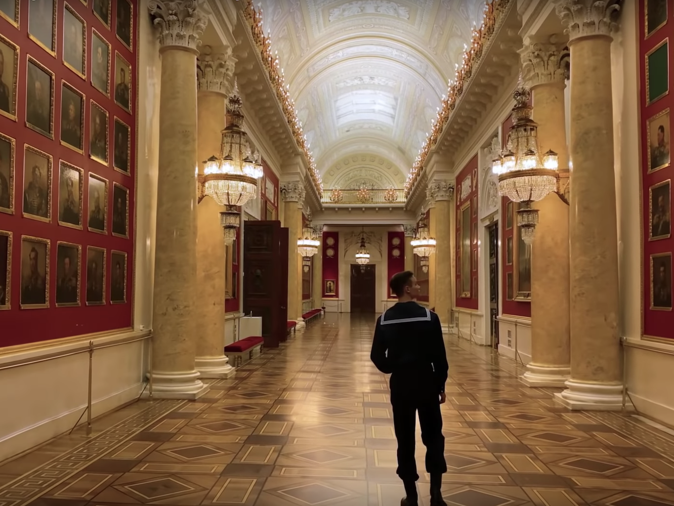 Hermitage and chill: take a five-hour tour of Russia’s magnificent museum, captured in a single shot 
