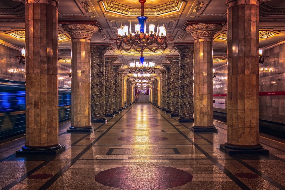 St Petersburg metro. Image: Peter H under a CC license