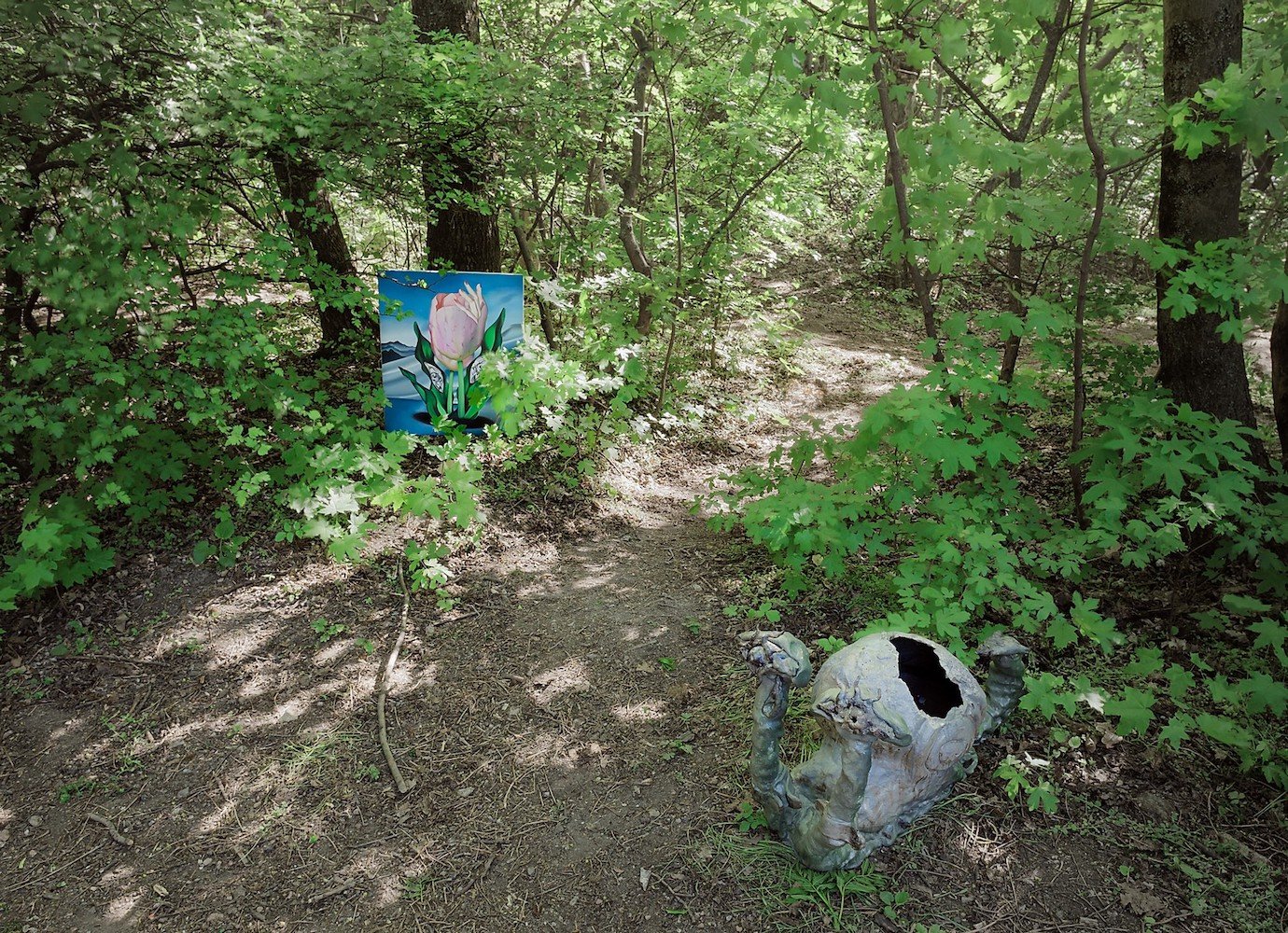 A secret exhibition in the backwoods of Budapest asks how we can heal our connection to nature
