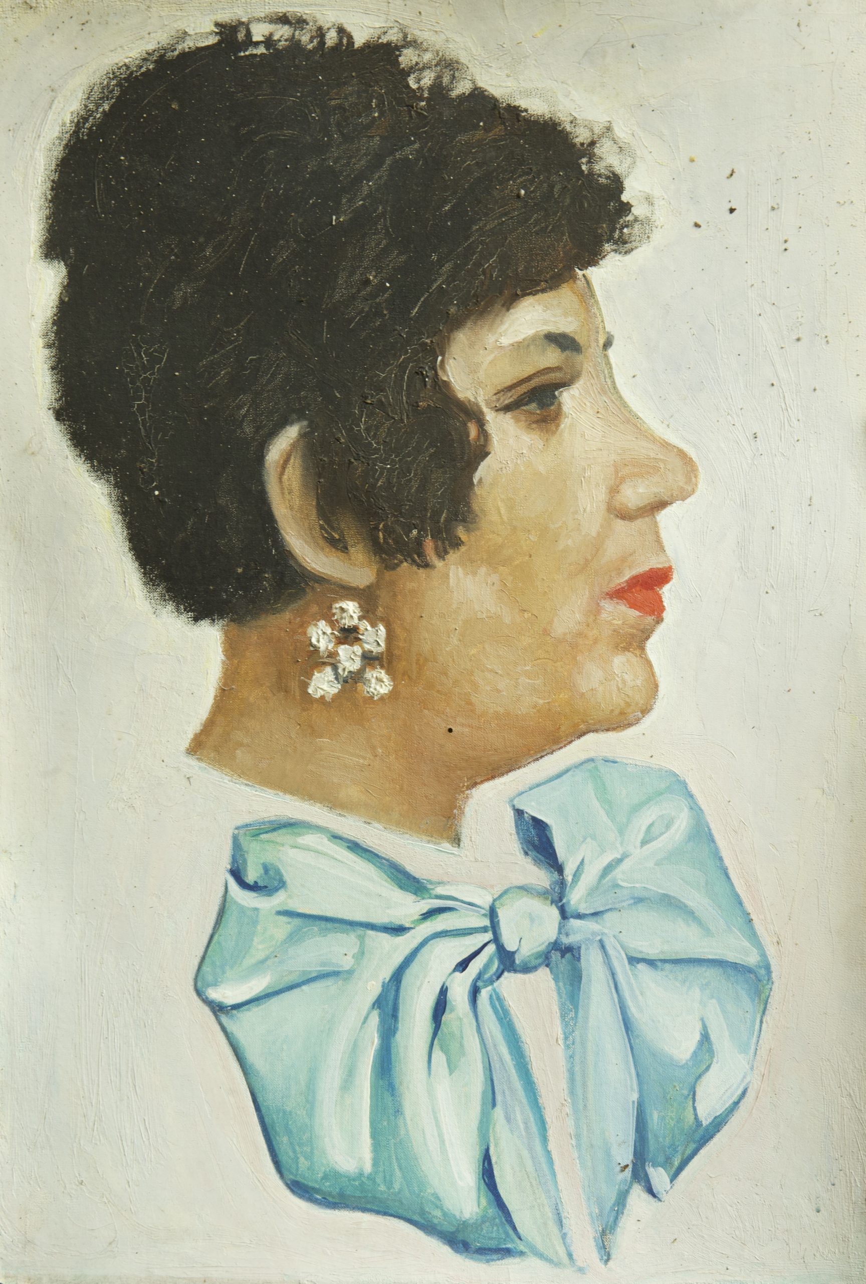 Portrait of Lidia Istrati, 1978