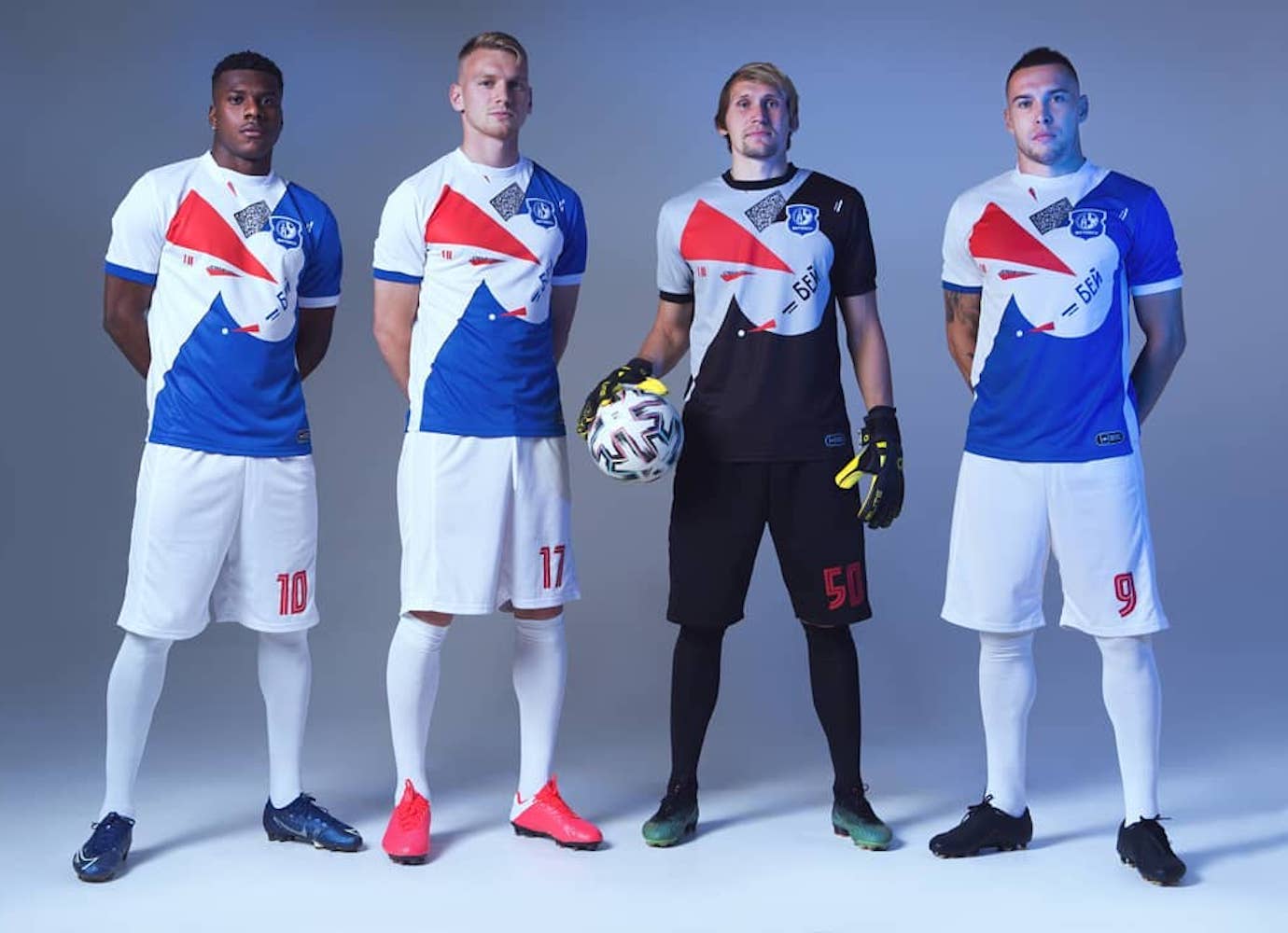 Belarusian football team releases new kit inspired by avant-garde artwork
