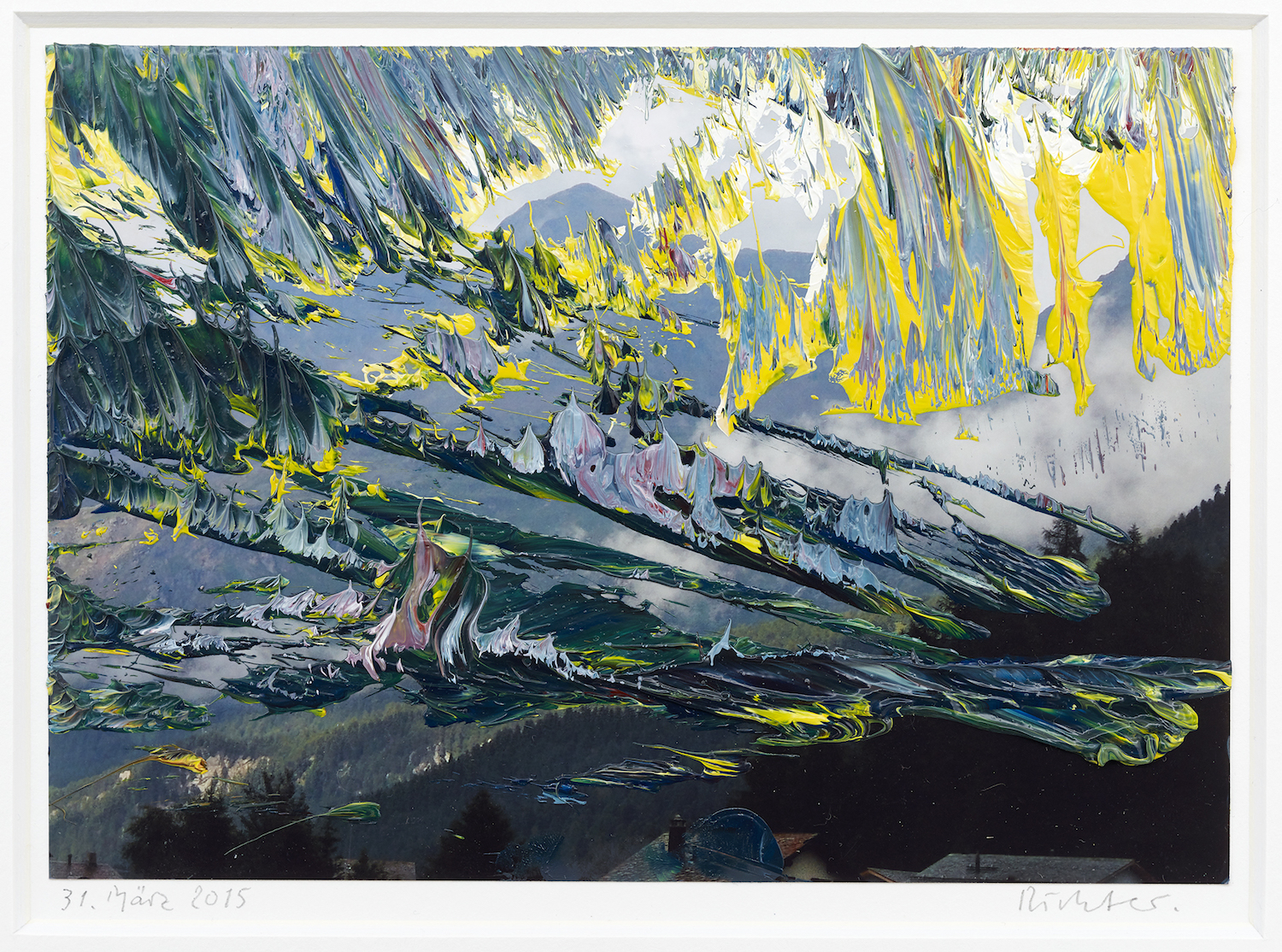 Image: Gerhard Richter, 31. März 2015, 2015. 
