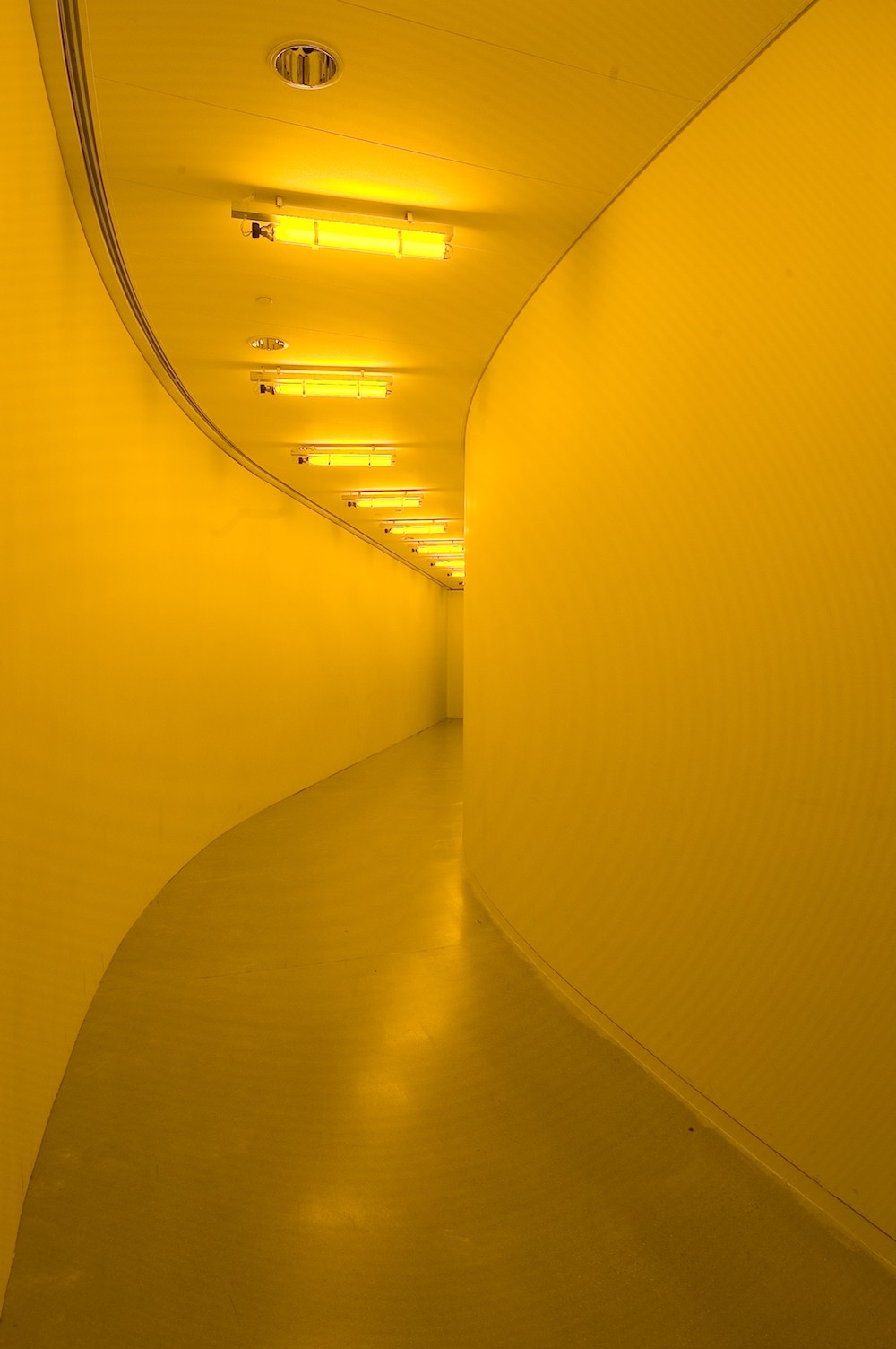 Image: Olafur Eliasson, Yellow Corridor, 1997. Photo: Poul Pedersen