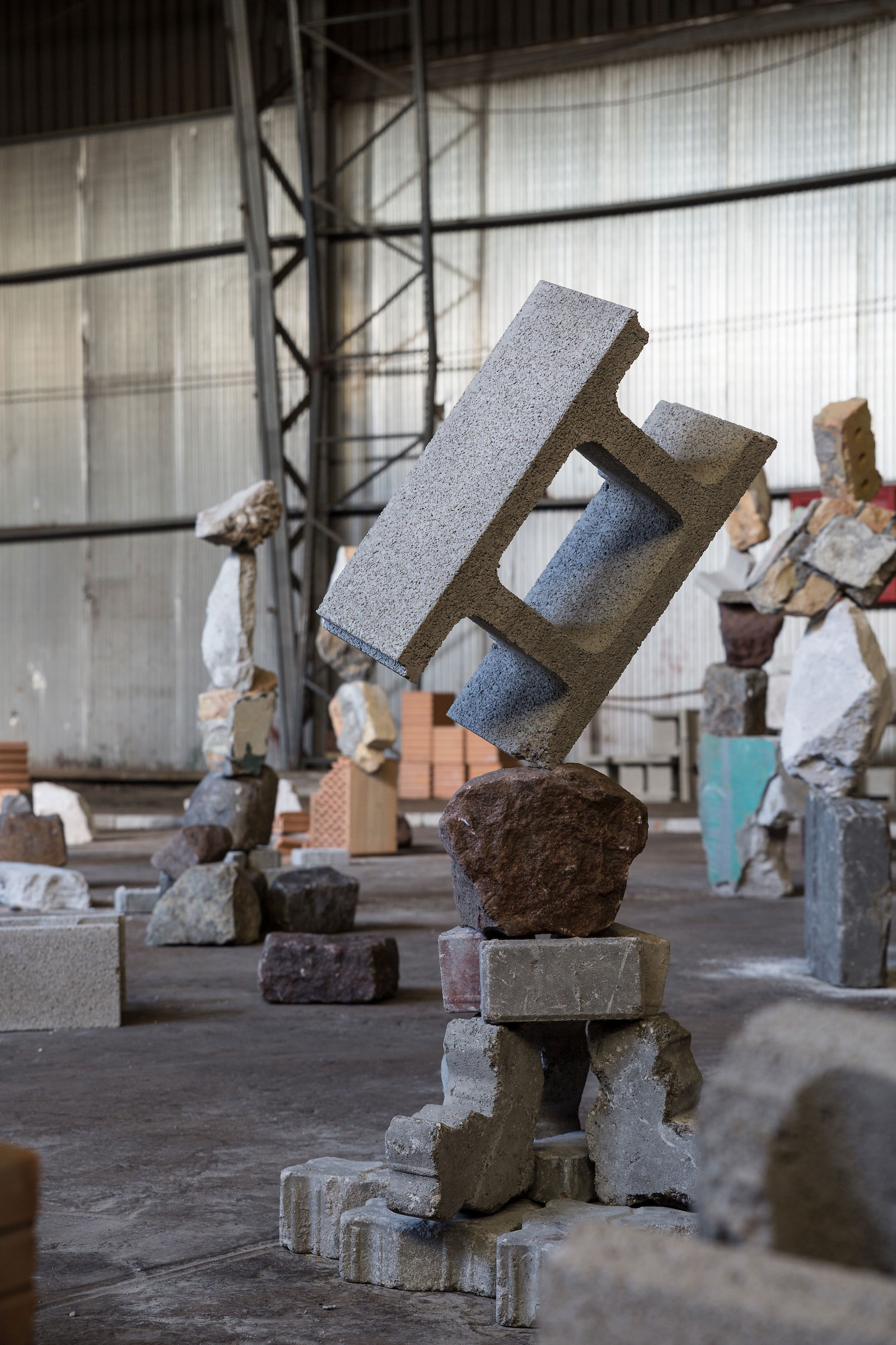 Bridget Polk’s Balancing Rocks and Rubble (detail)