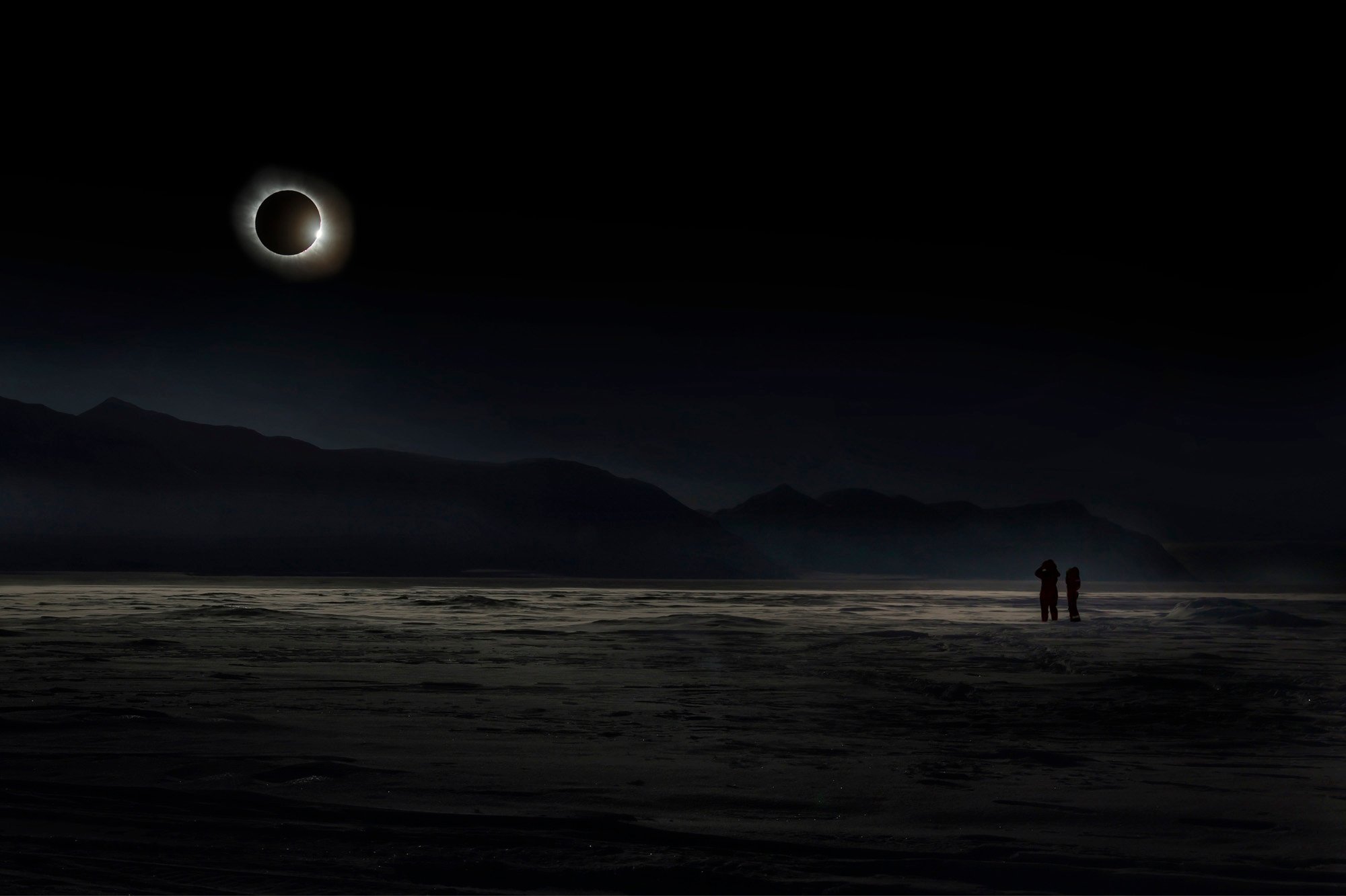 "The total solar eclipse in Svalbard on March 20, 2015 was one of the most importa nt and impressive astronomical events." Image: Vladimir Alekseev/www.tpoty.com
