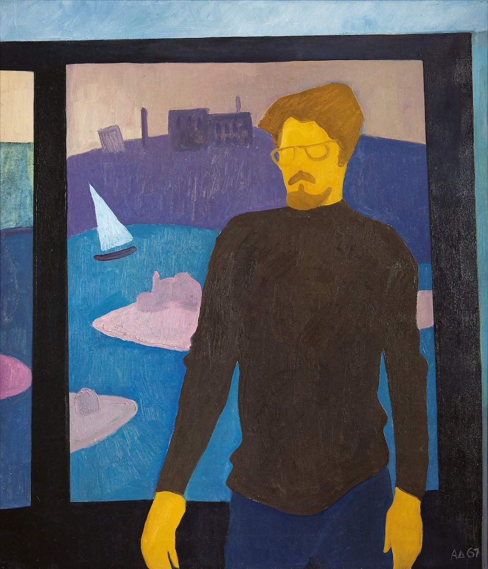 Image: Alexander Dubovik, Self-Portrait, 1967