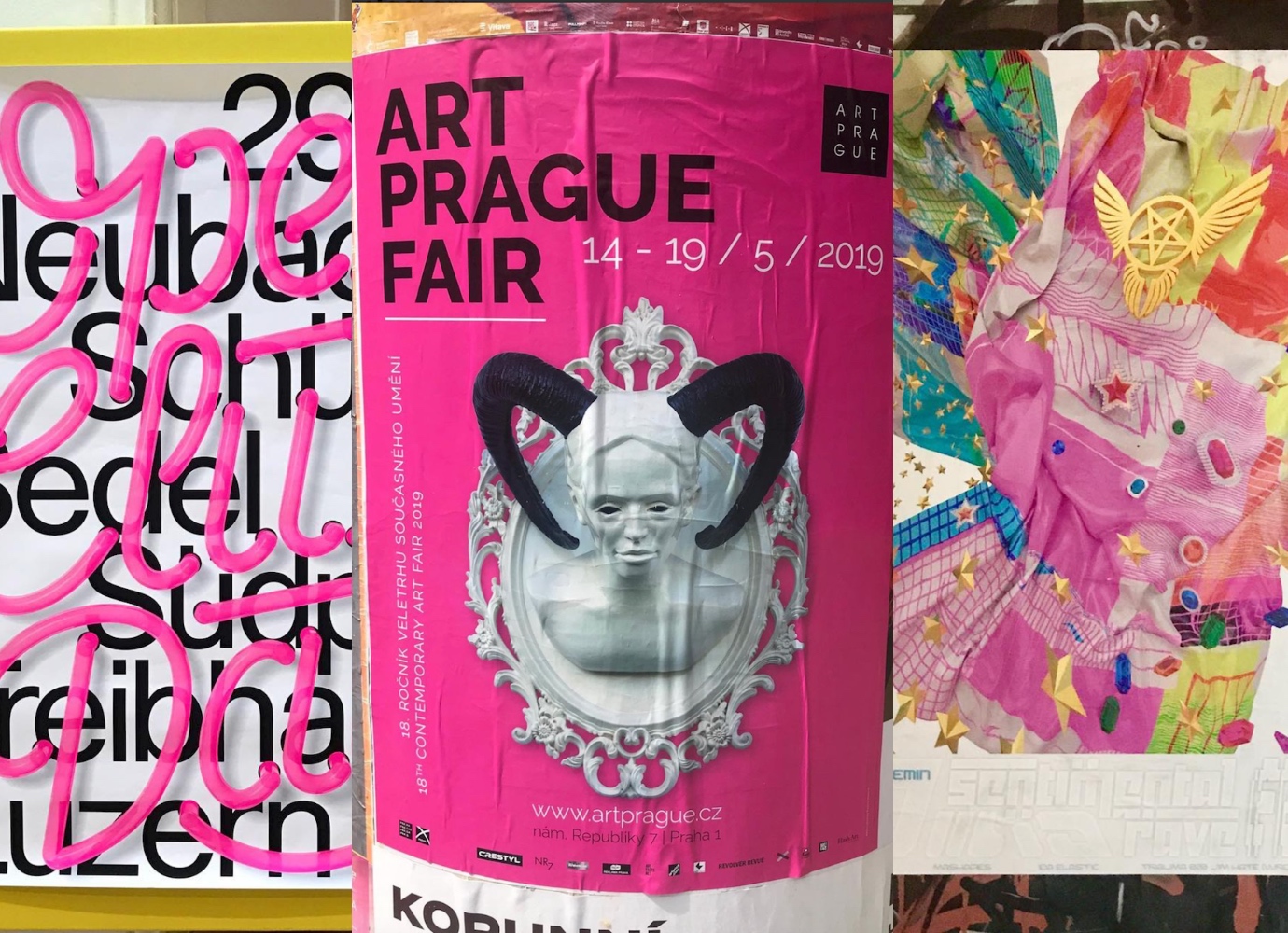 Browse through the colourful posters of Prague with this Insta account