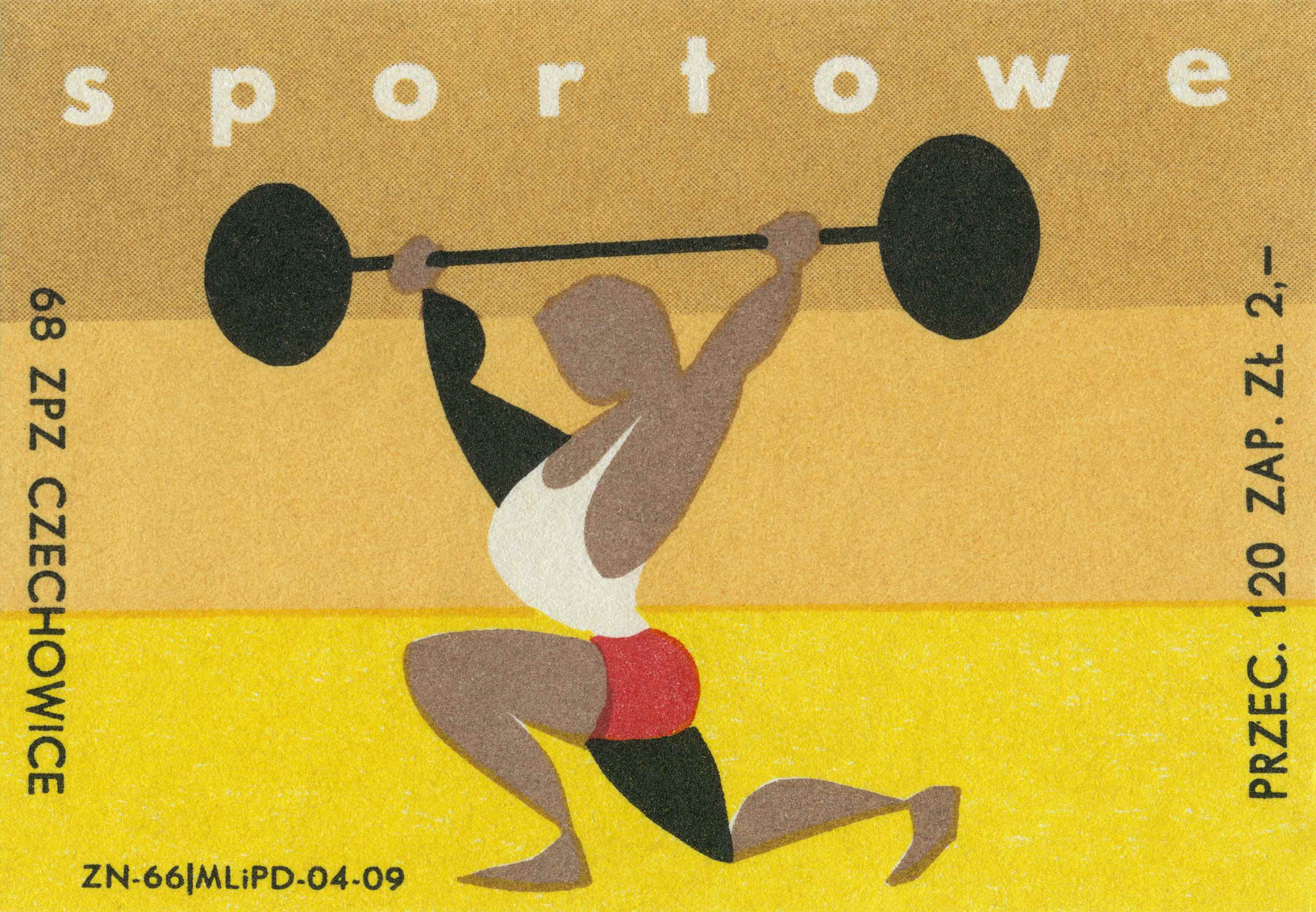 Weight lifting, Poland, 1968