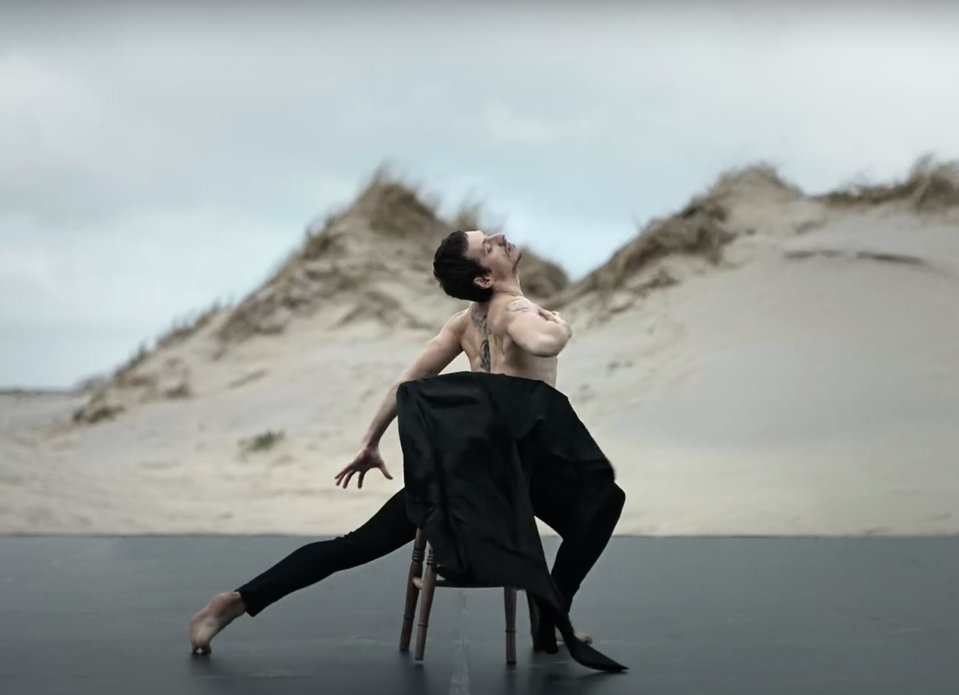 Sergei Polunin returns to the screen with new clip dancing to Depeche Mode