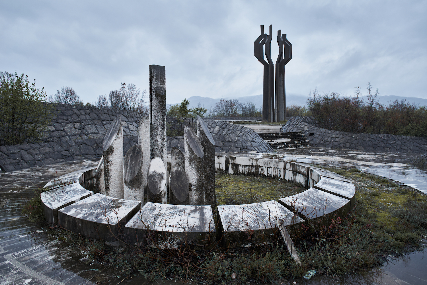 Monument to Fallen Fighters in Barutana. Image: Luka Bosković