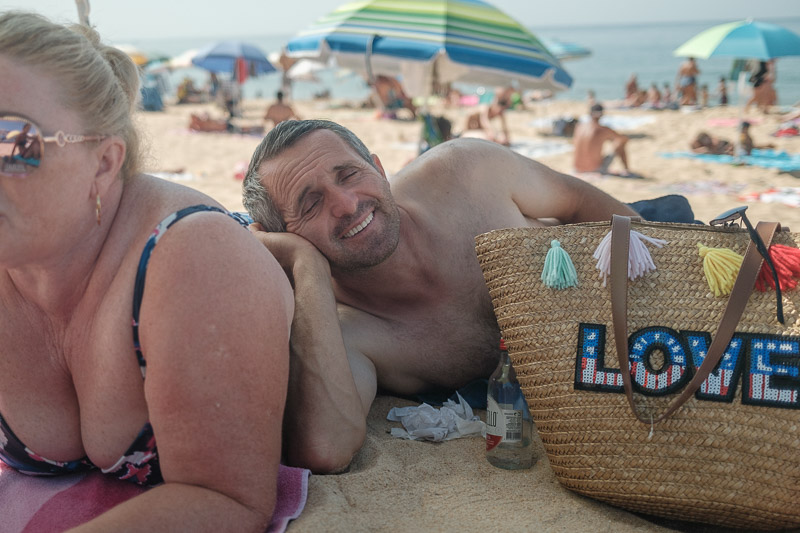 Maria, 48, and Mihai Buciuta, 43, only went to the beach once in the summer of 2020. Maria works everyday, all day, cleaning luxury residences in the Algarve region in Portugal. Mihai has a job at a telecoms company in Almancil.
