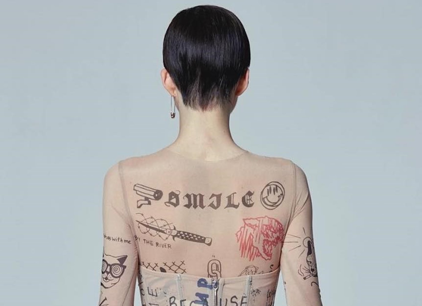 In the flesh: the streetwear brand bringing changeable tattoo art into your wardrobe