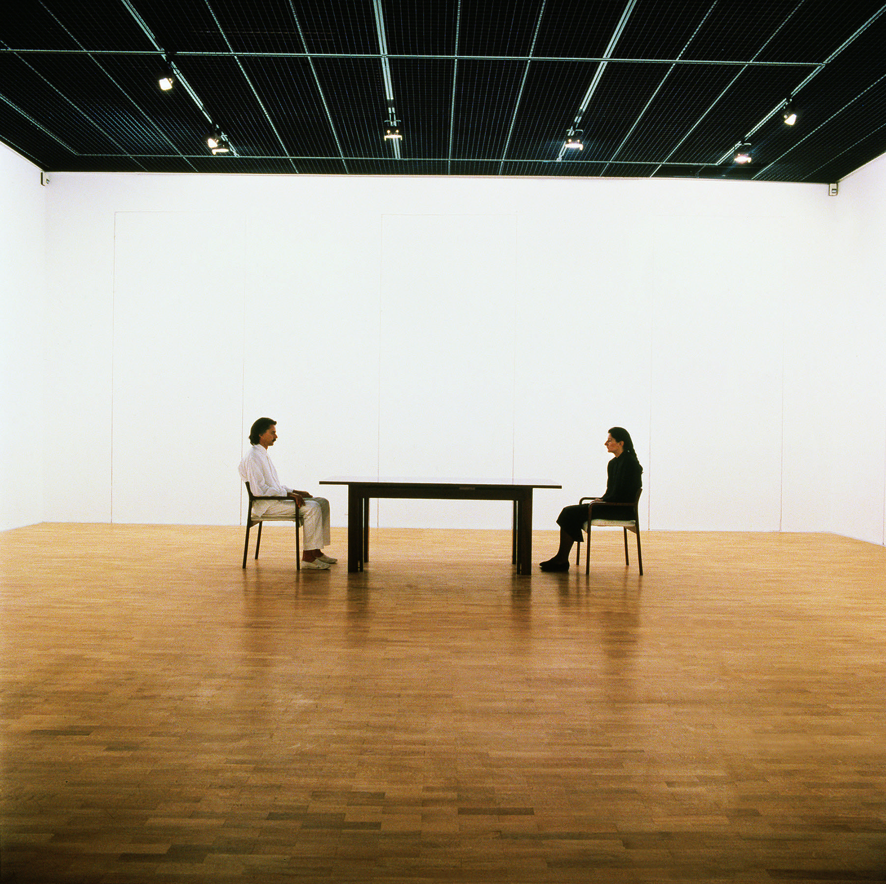 Image: Marina Abramović and Ulay, Nightsea Crossing, 1986, photo Blaise Adillon, Collection macLYON © Adagp, Paris, 2021