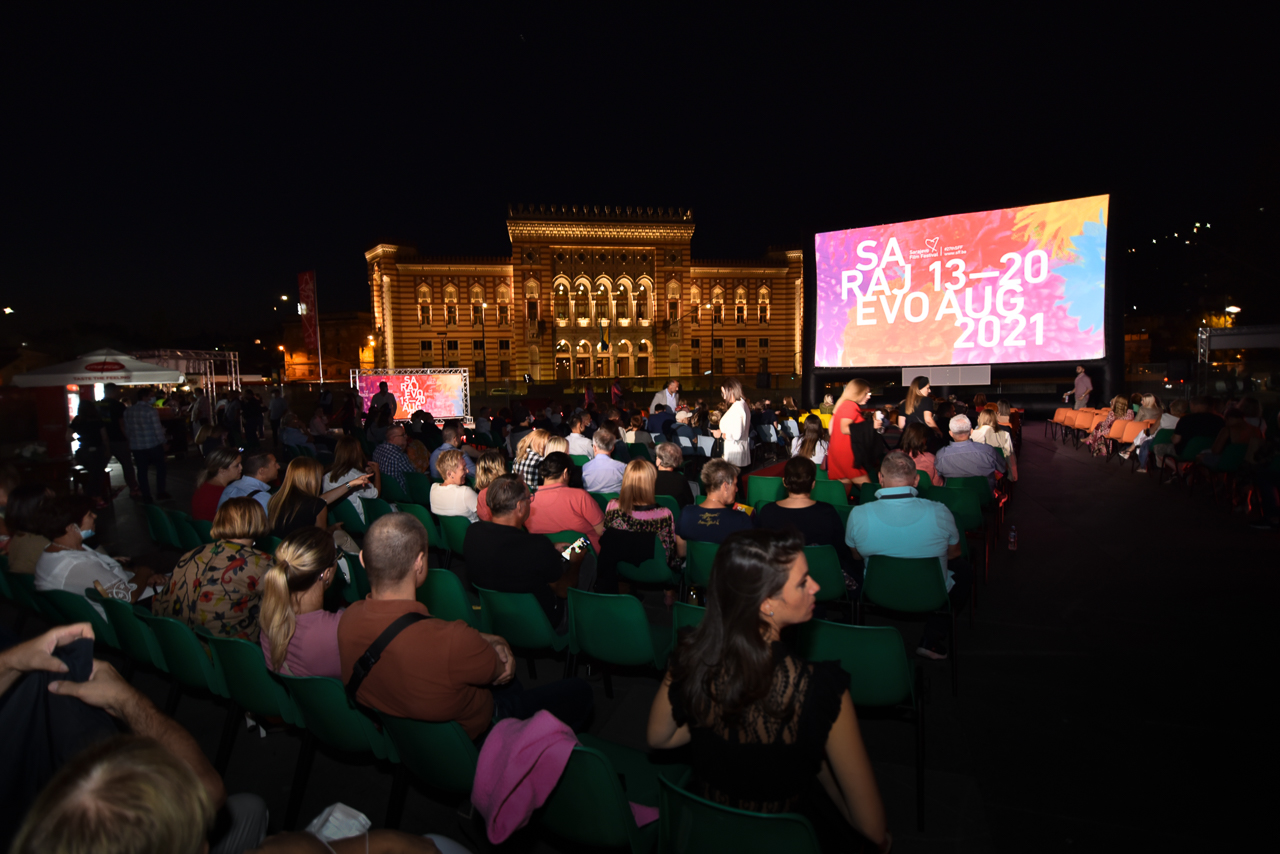 Open Air Cinema in Stari Grad