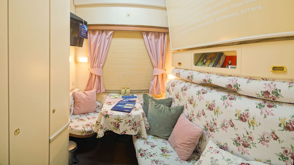 Russia's iconic sleeper trains get an IKEA makeover