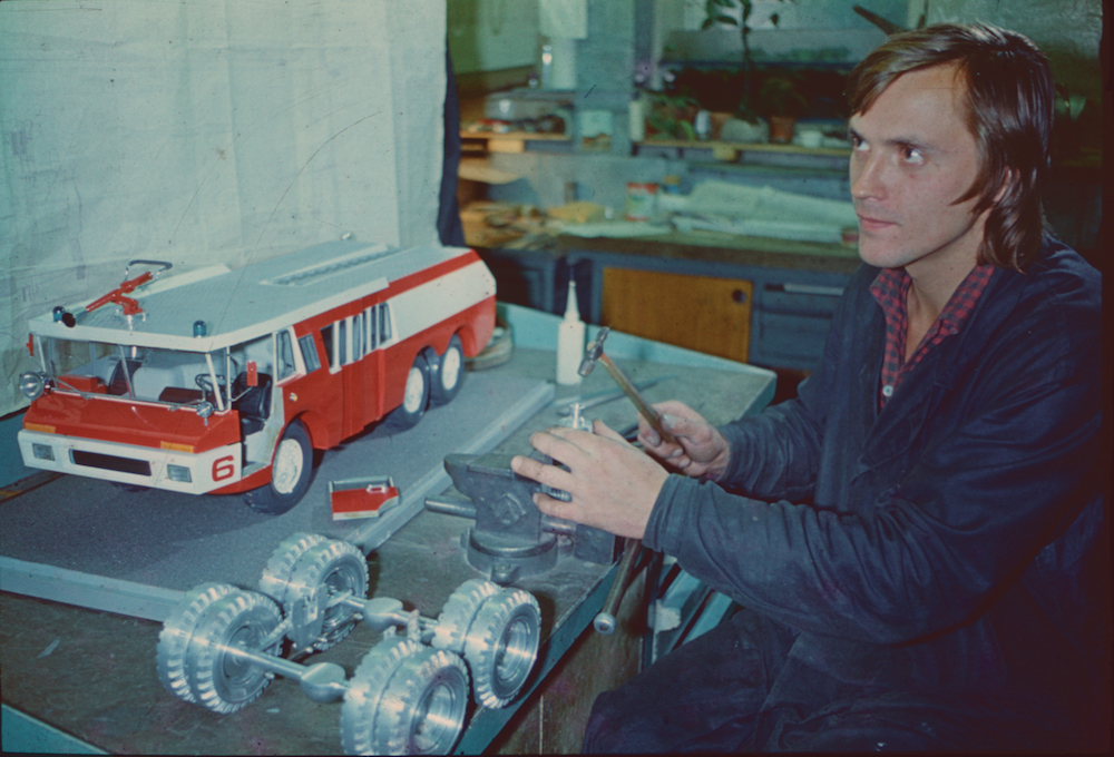 Firetruck, 1975. Image from the archive of the Moscow Design Museum 