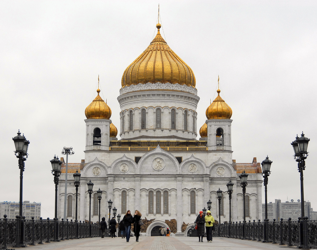 The Cathedral of Christ the Saviour. Photograph: Nickolas Titkov under a CC licence